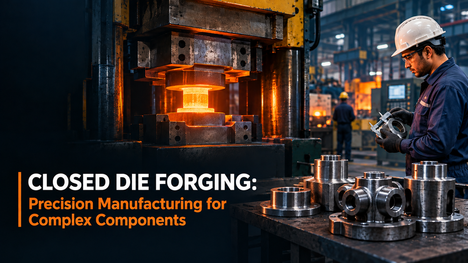 Closed die forging process, advantages and industrial applications